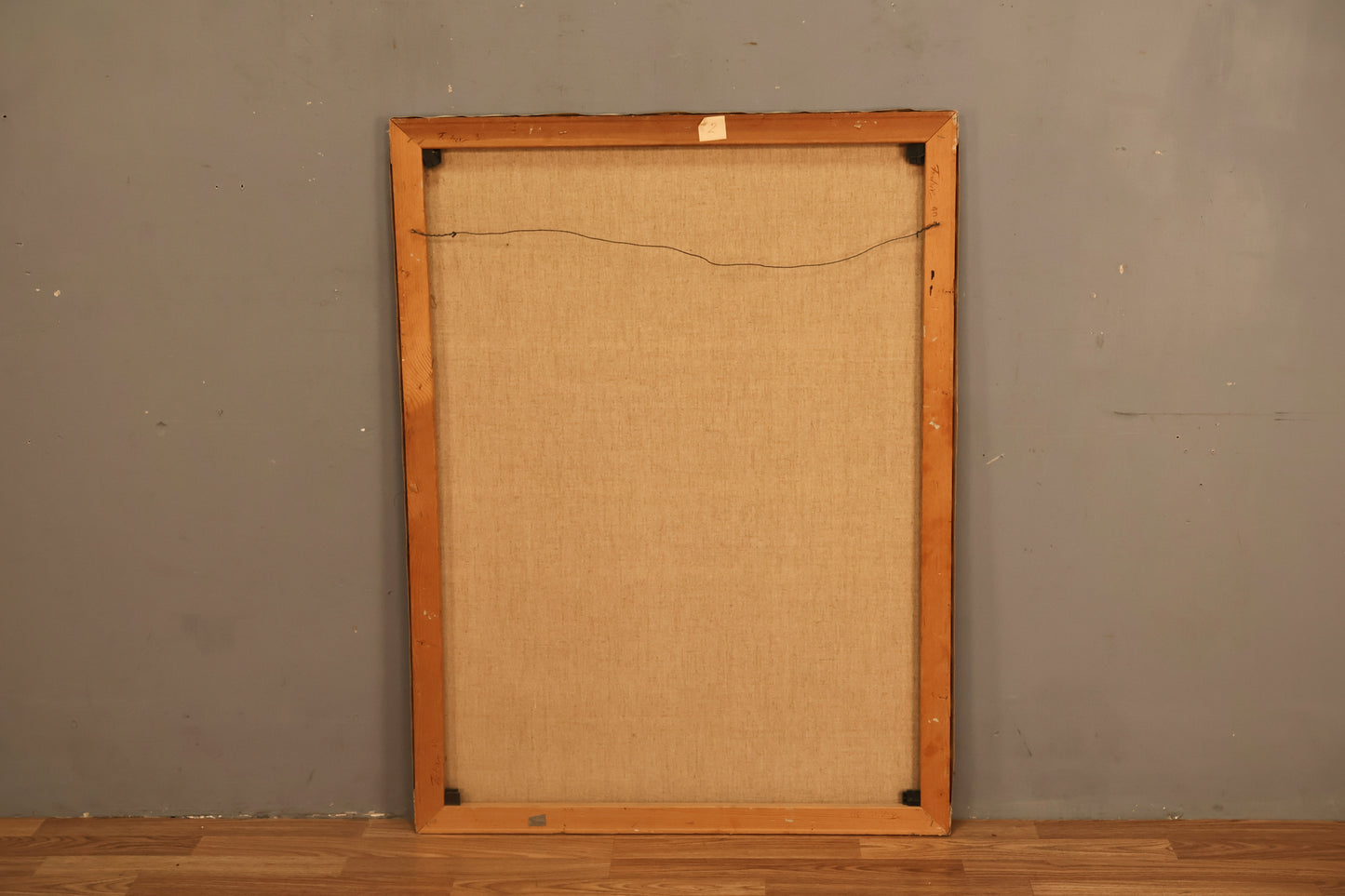 "Woman in Blue" Painting