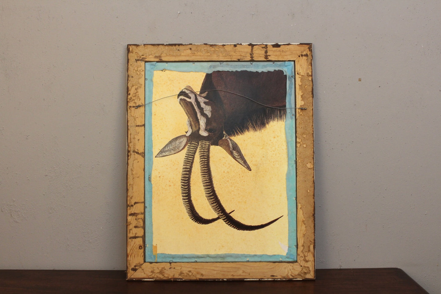 Antique "Chicago Cycle Clippings" Collage Art