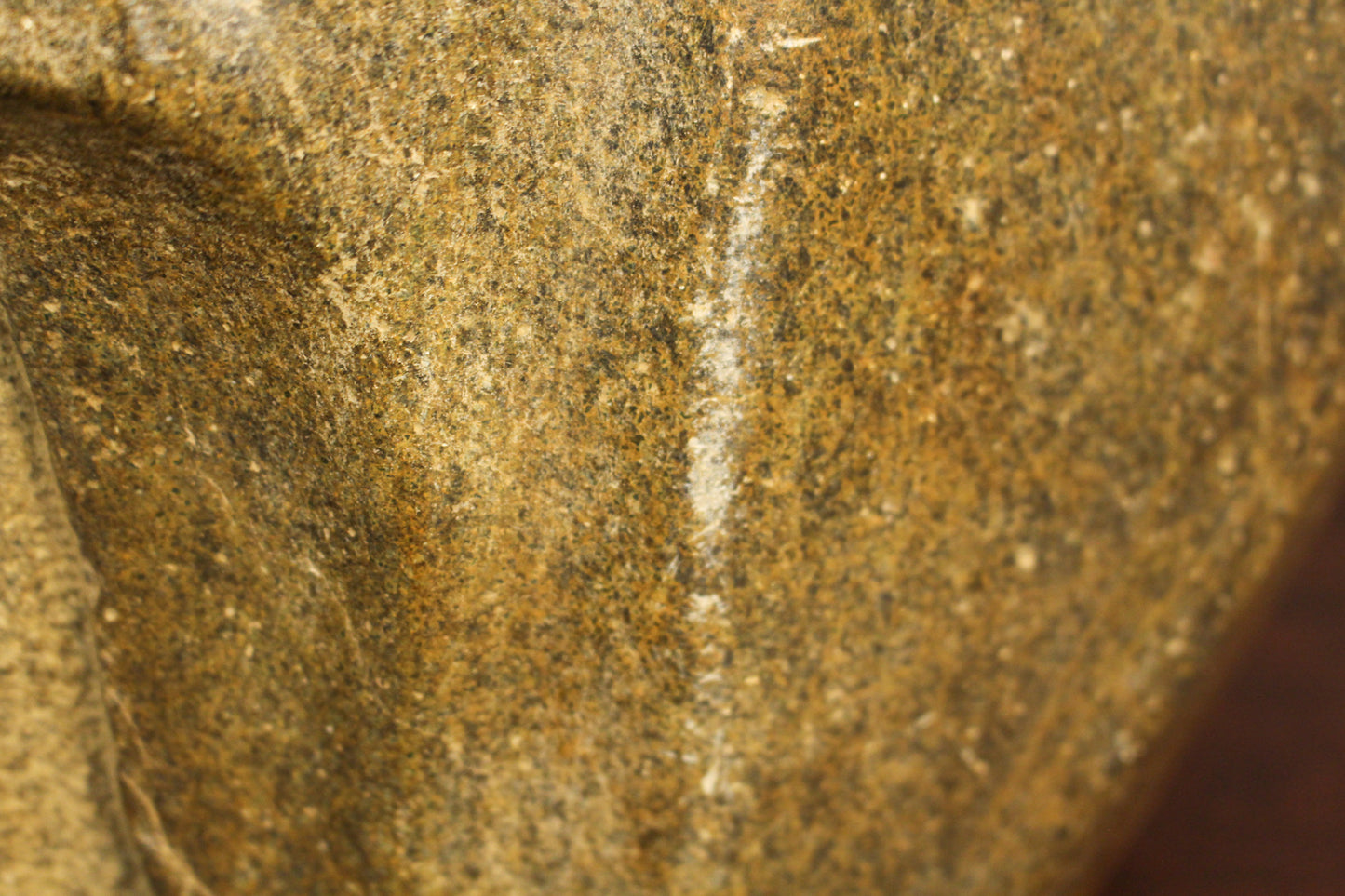 Carved Head Stone Sculpture