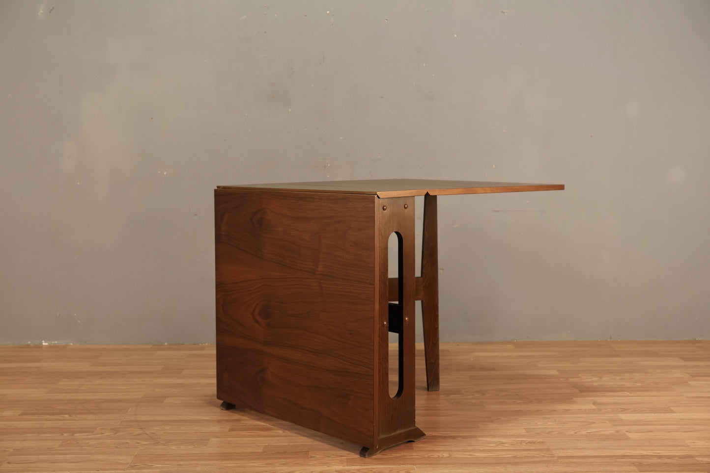 Mid Century Walnut Gateleg Dining Table