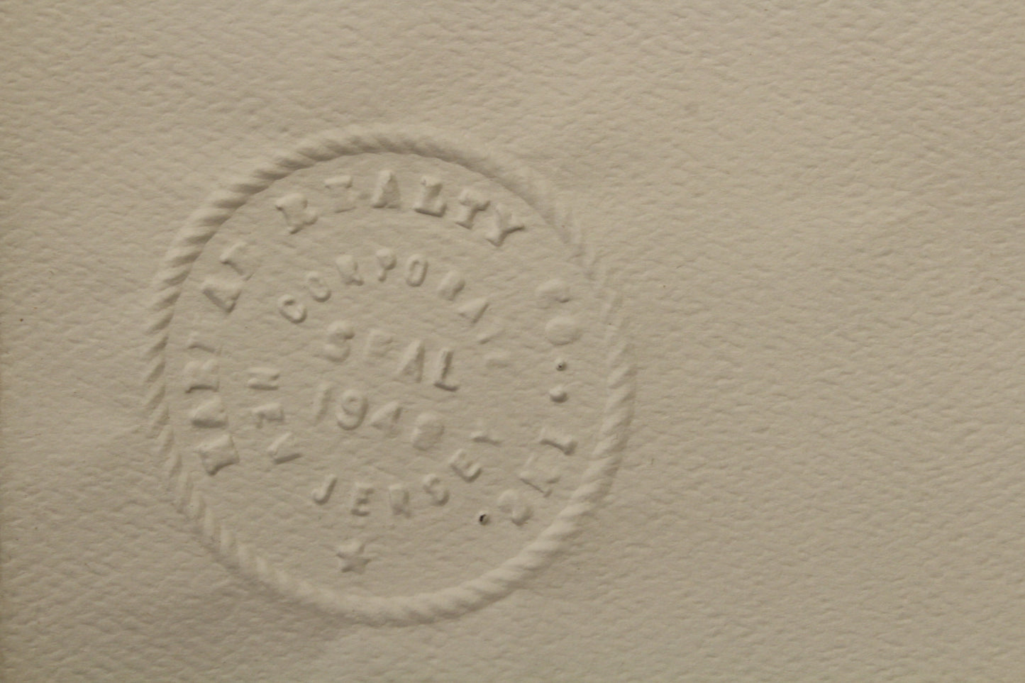 1940s Iron Embossing Stamp Press