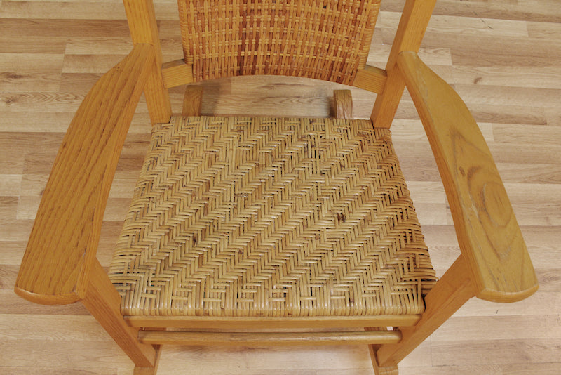 “Kennedy” Woven Rocking Chair