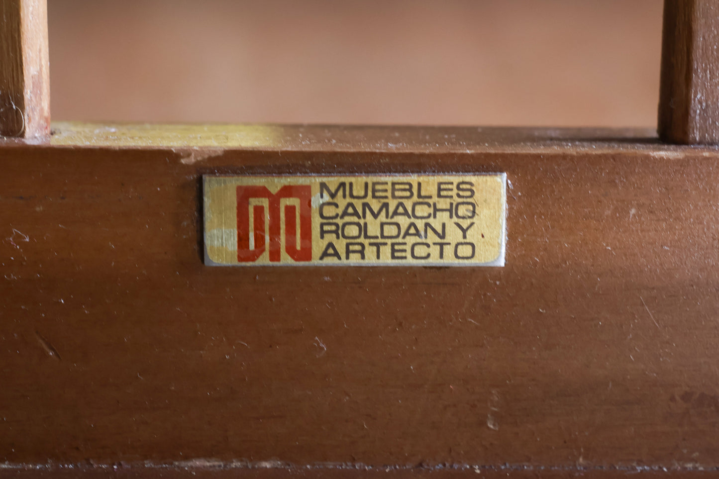 Colombian Mid Century Magenta Sofa