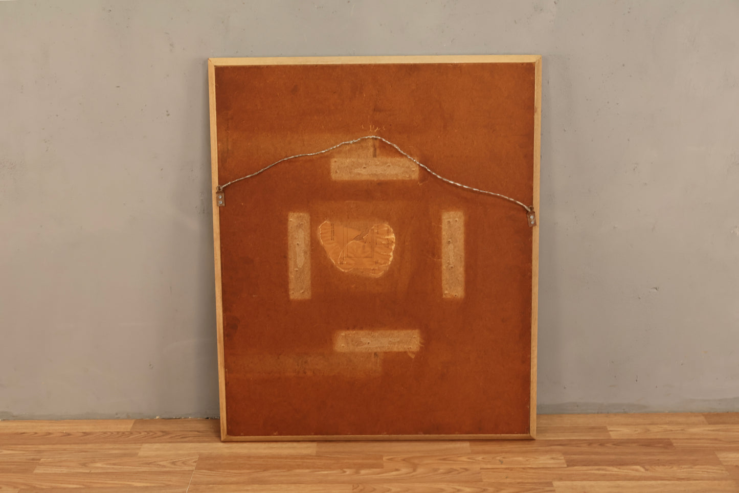 Mid Century Light Sable Mirror