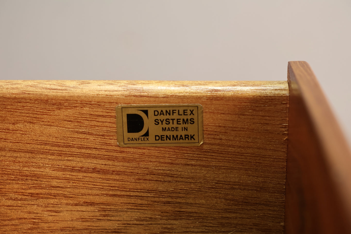 Danflex Teak 1-Drawer Nightstand - ONLINE ONLY