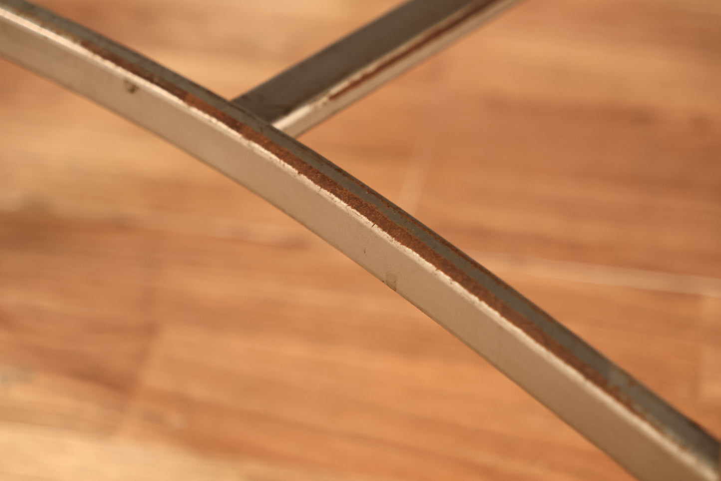Metal & Forest Vinyl Side Chair