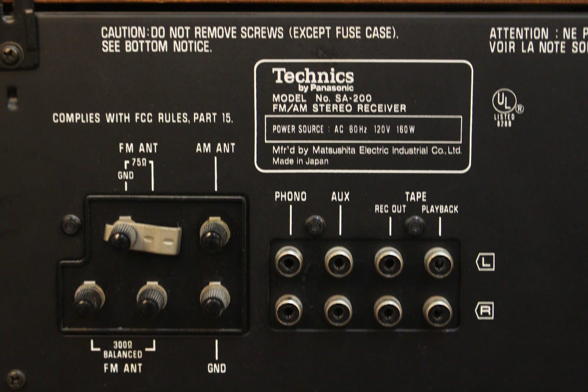 1970s Prop Technics SA-200 Stereo Receiver