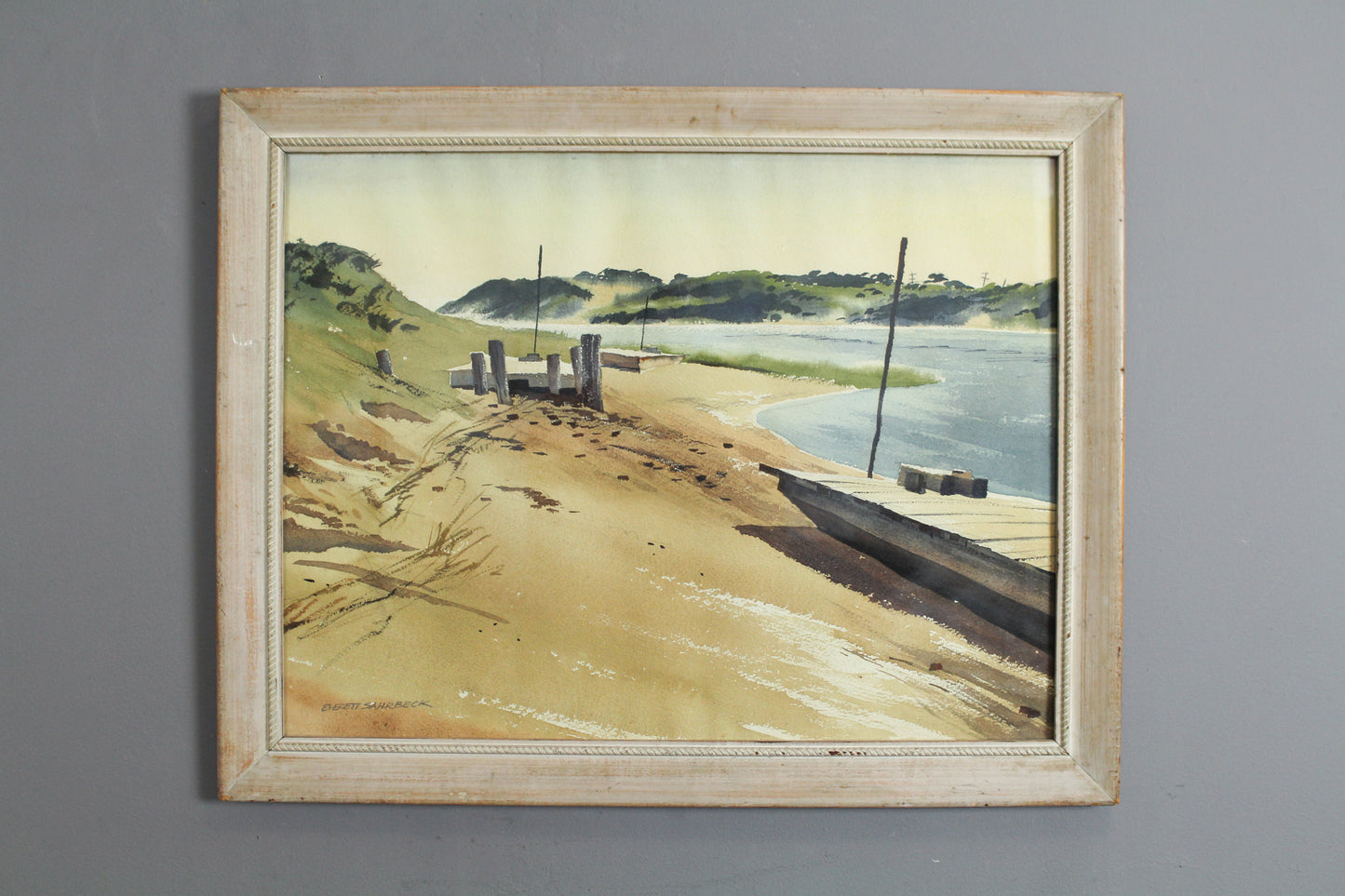 "Silent Beach" Painting