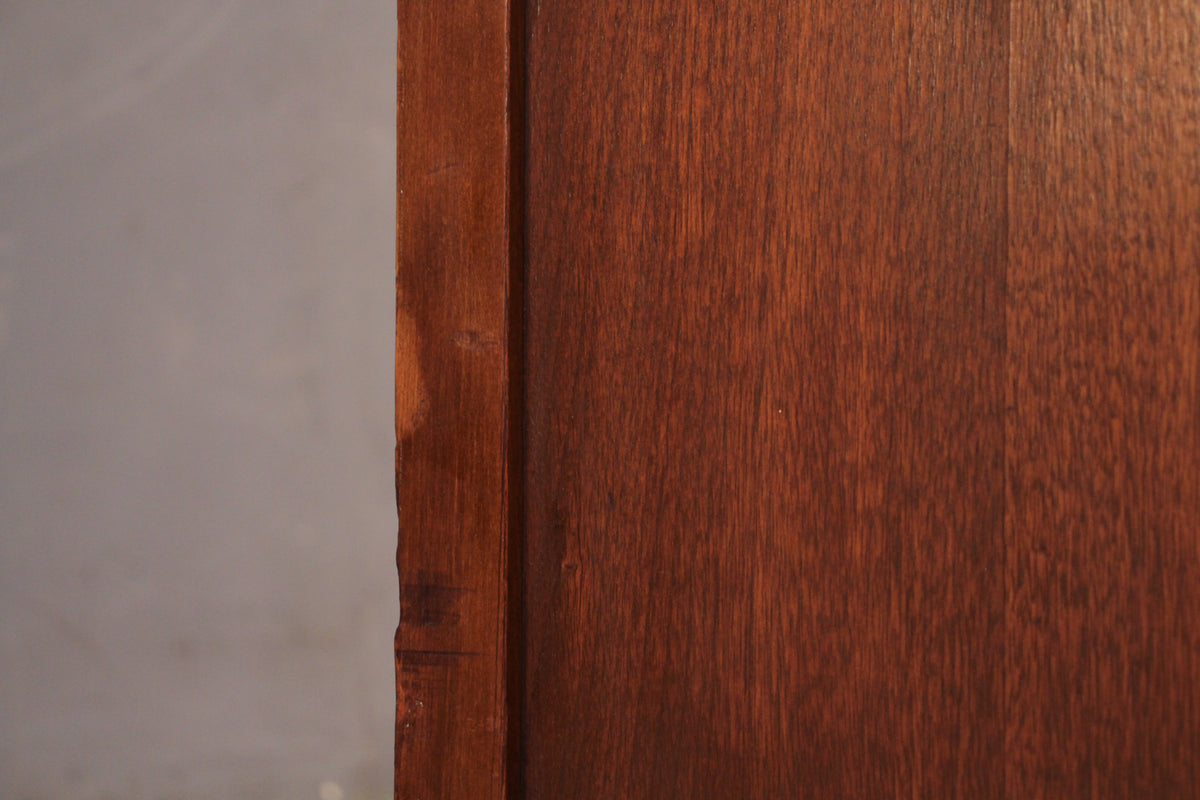 Art Deco Burl 6-Drawer Highboy Dresser