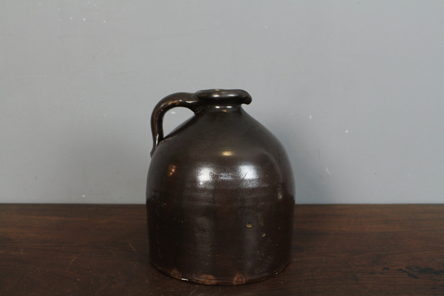 Antique Molasses Stoneware Jug