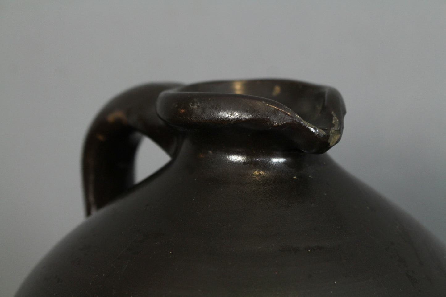 Antique Molasses Stoneware Jug