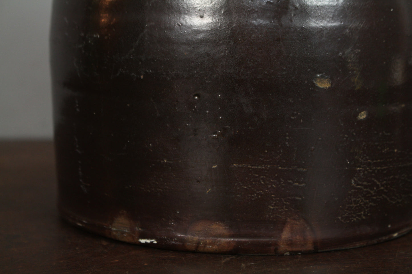 Antique Molasses Stoneware Jug