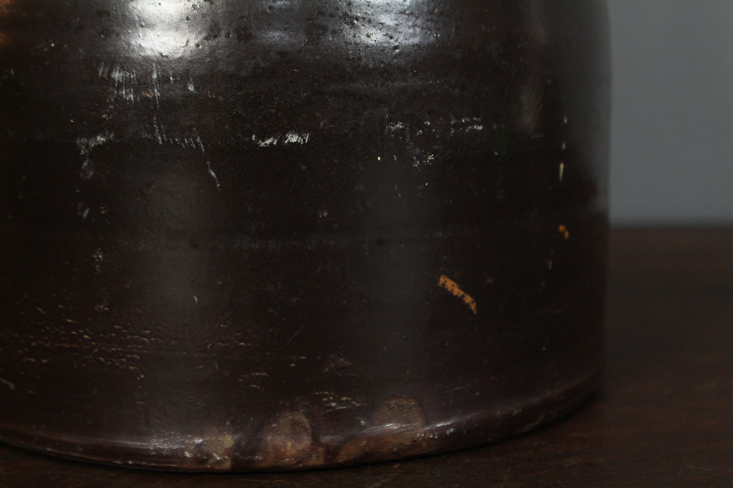 Antique Molasses Stoneware Jug