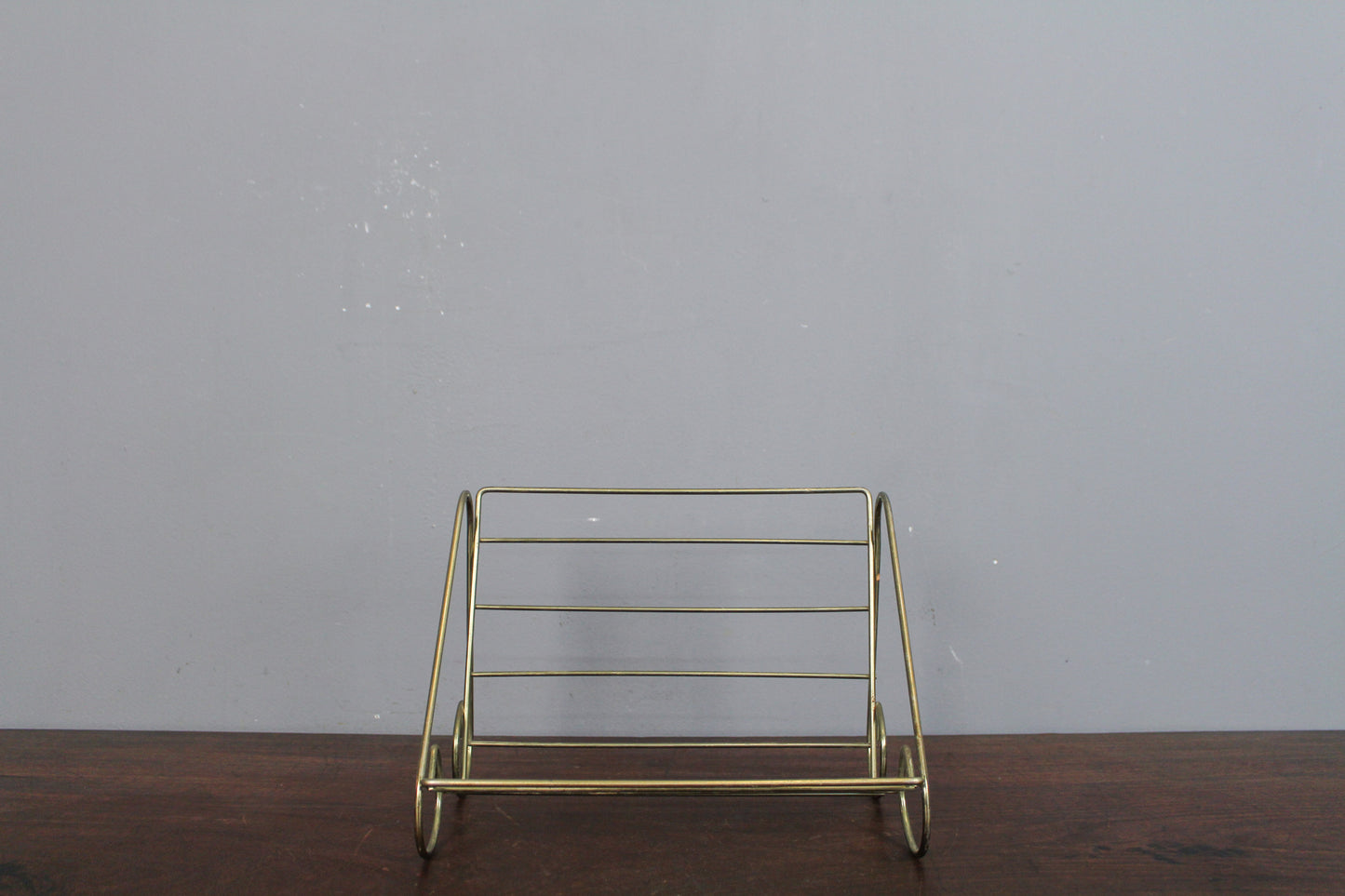 Pair of Petite Mid Century Wire Stands