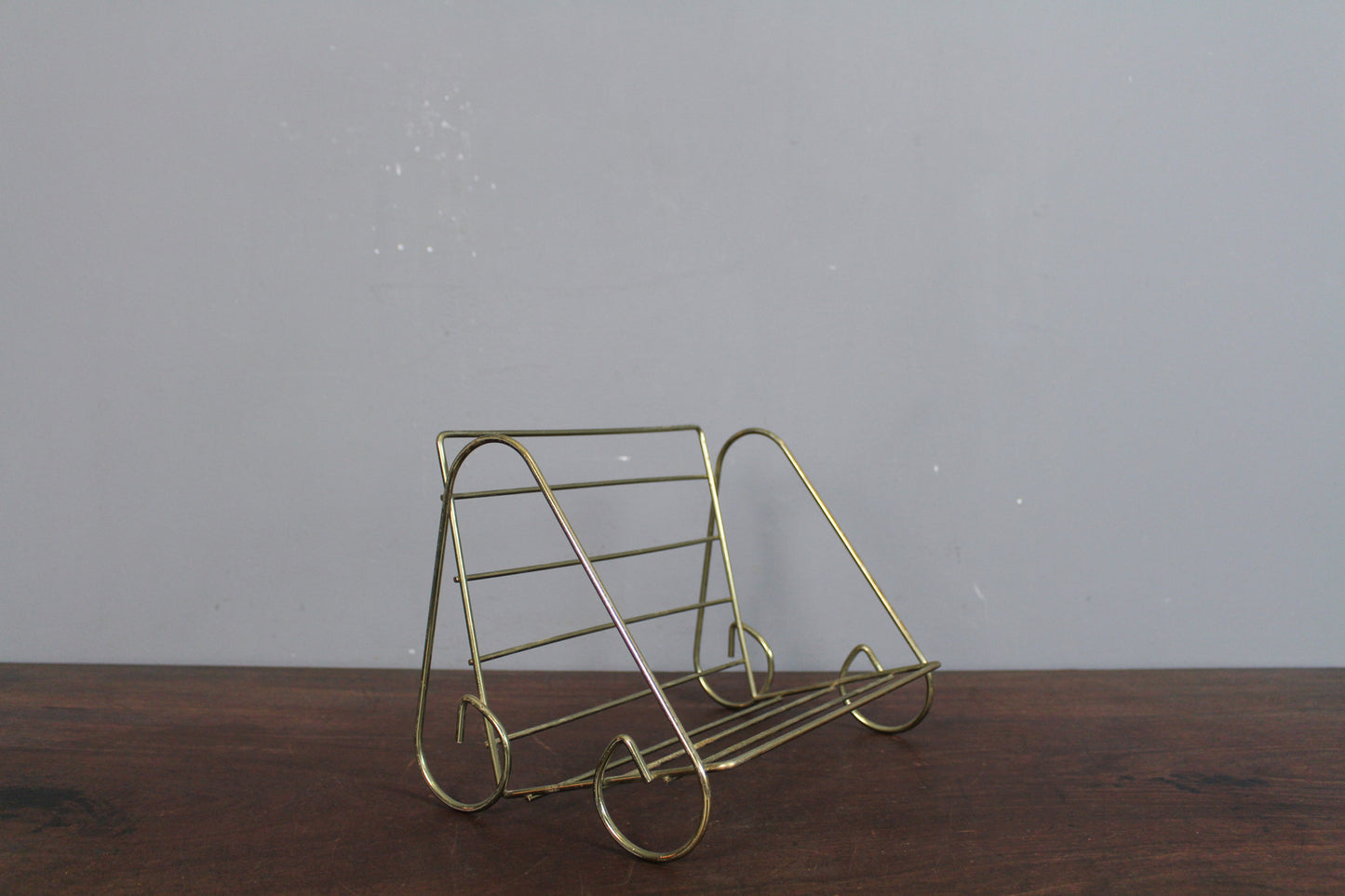 Pair of Petite Mid Century Wire Stands