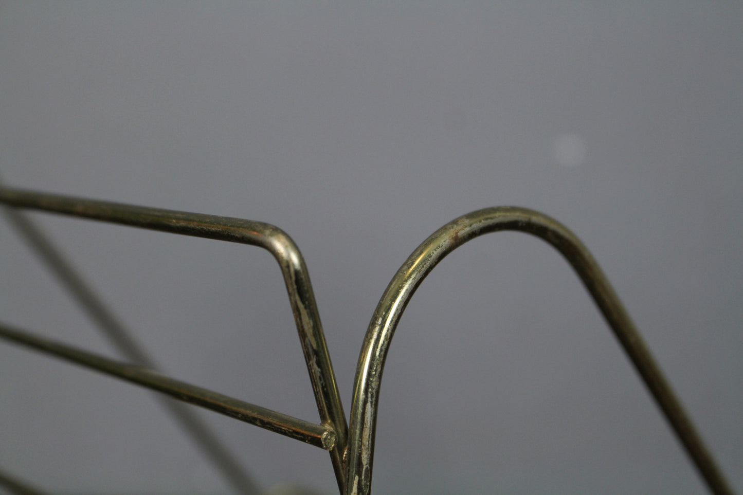 Pair of Petite Mid Century Wire Stands