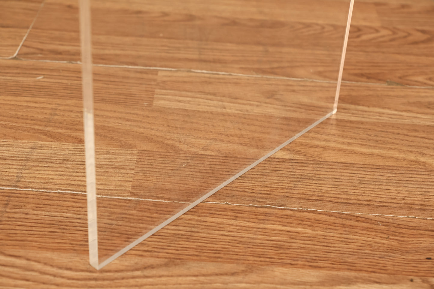 Small Lucite Waterfall Side Table