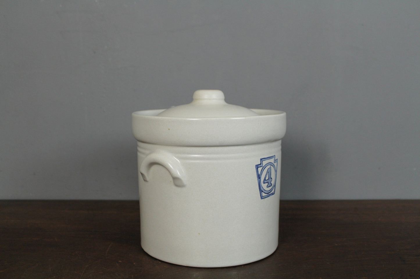 Pfaltzgraff "4" Stoneware Crock
