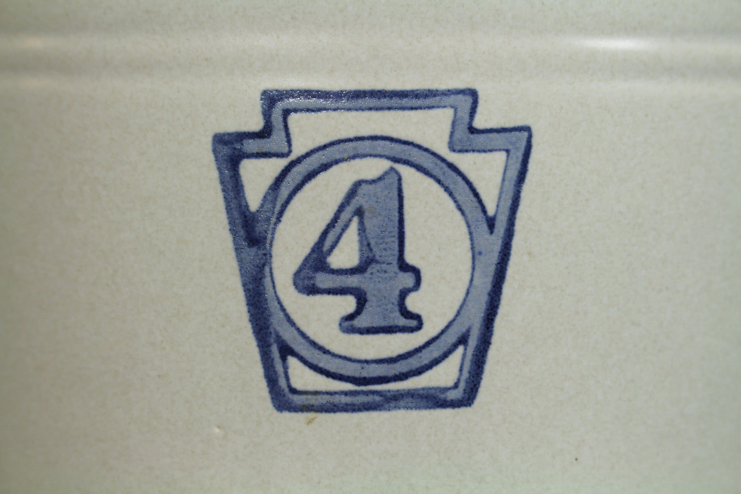 Pfaltzgraff "4" Stoneware Crock