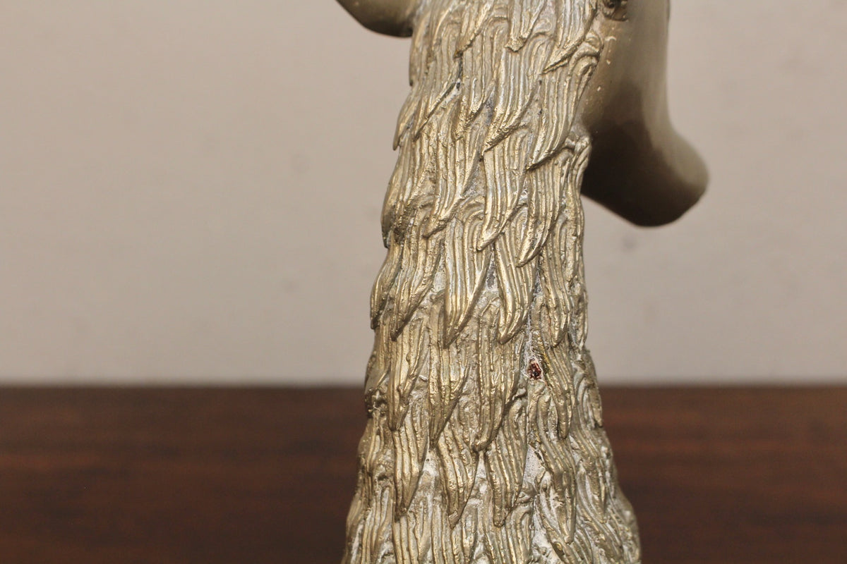 Mid Century Reindeer Sculpture
