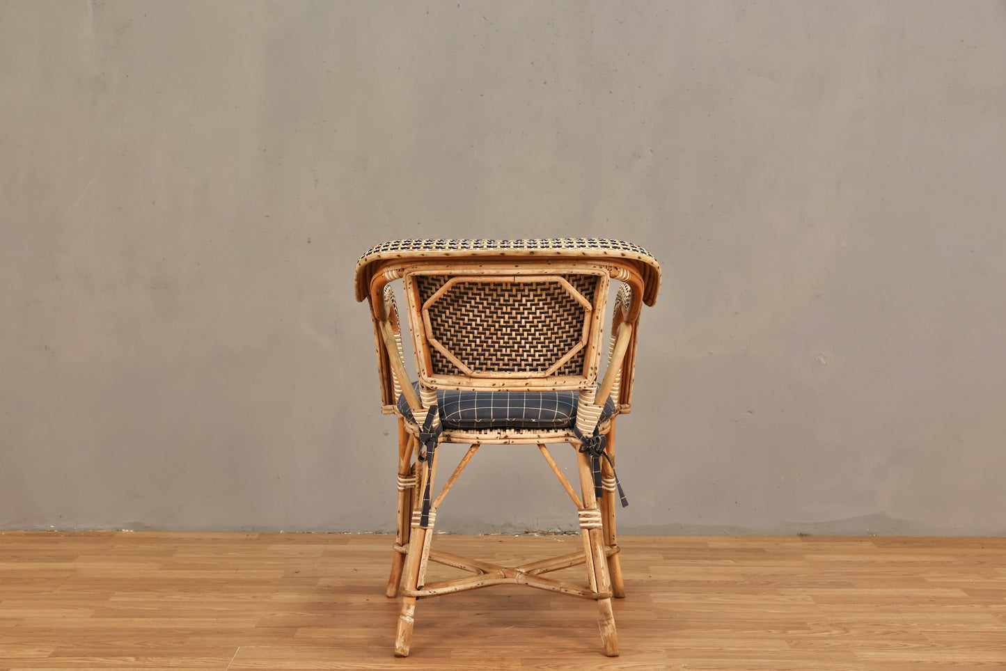 Maison Drucker Rattan Bistro Armchair