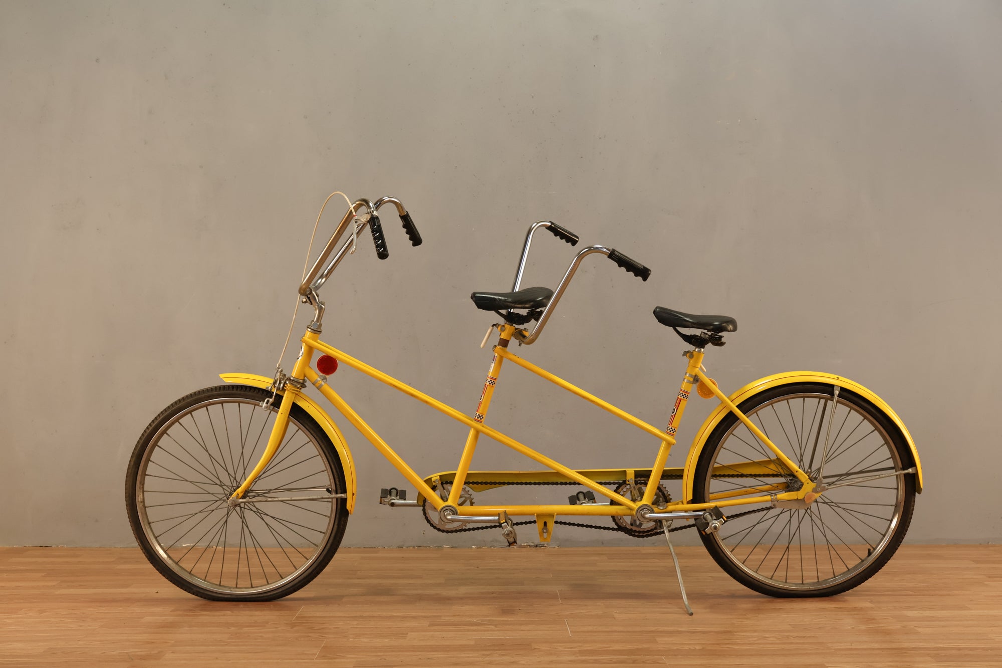 Sears Yellow Tandem Bicycle – Furnish Green