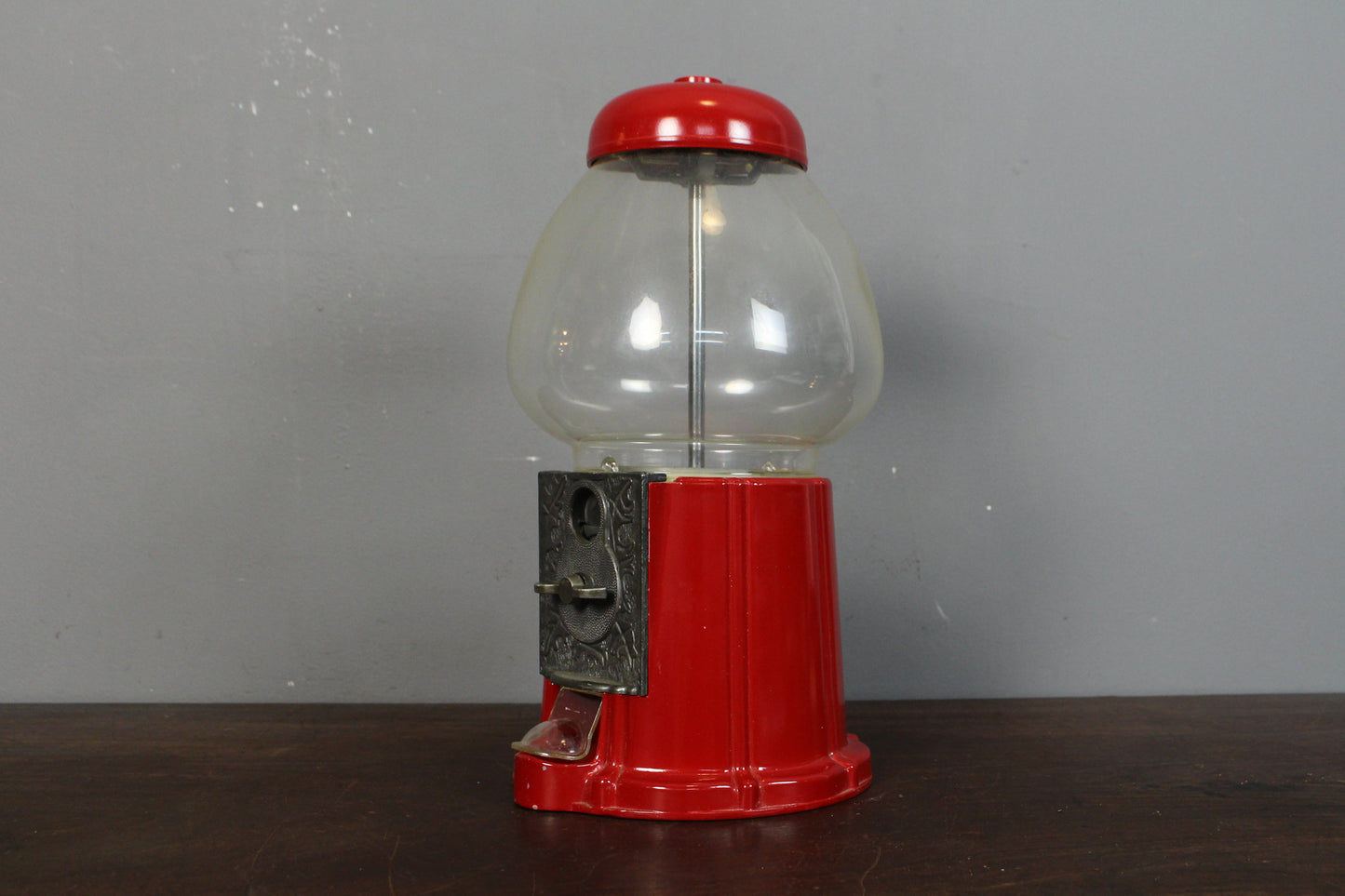 1980s Red Gumball Machine
