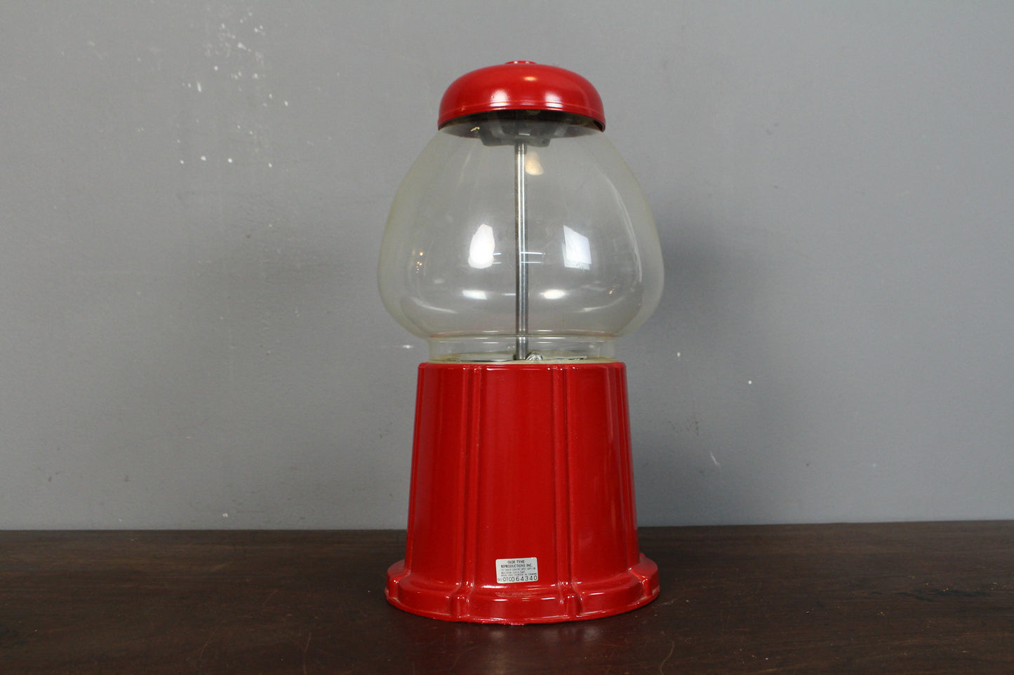 1980s Red Gumball Machine