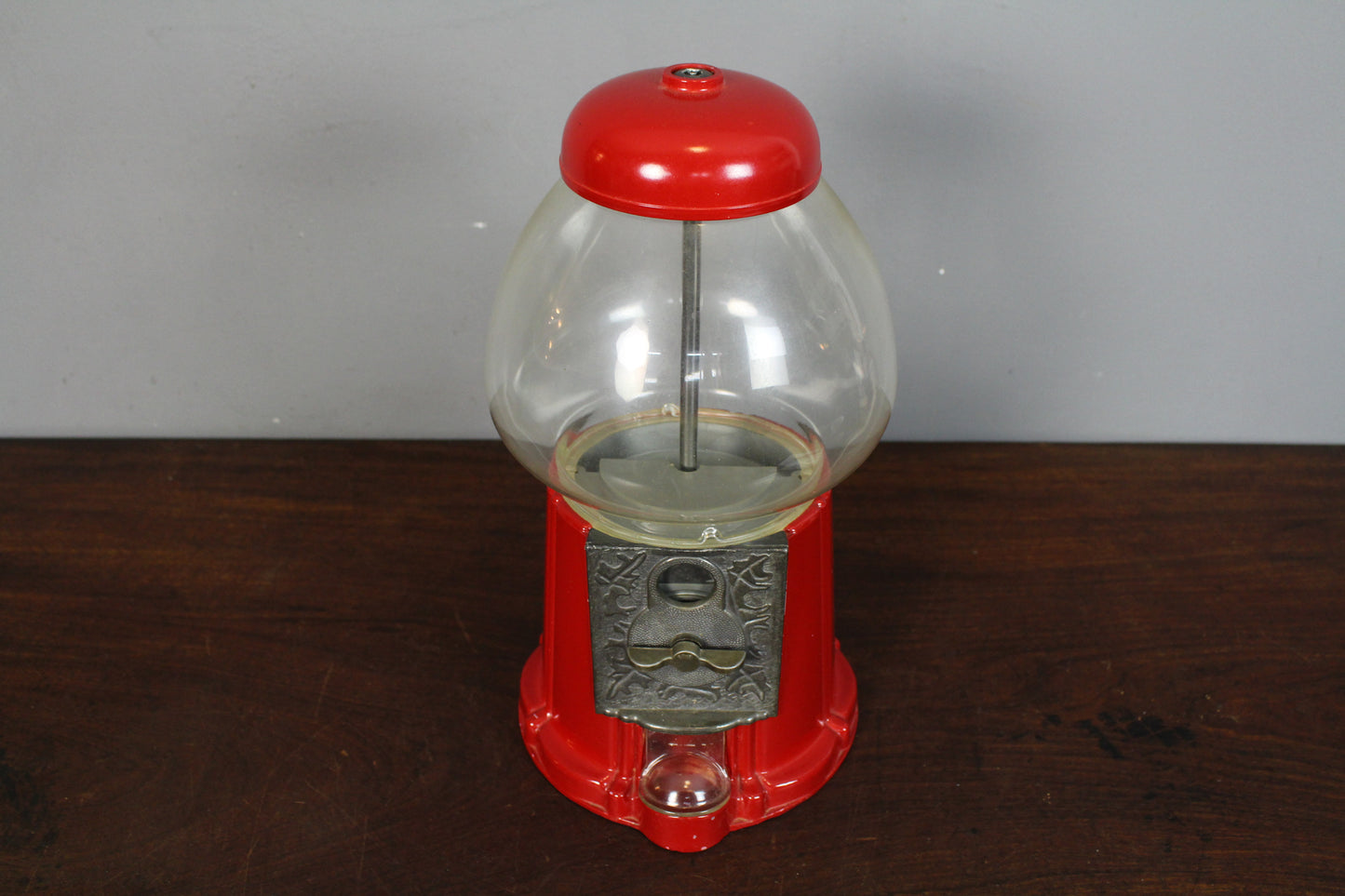1980s Red Gumball Machine