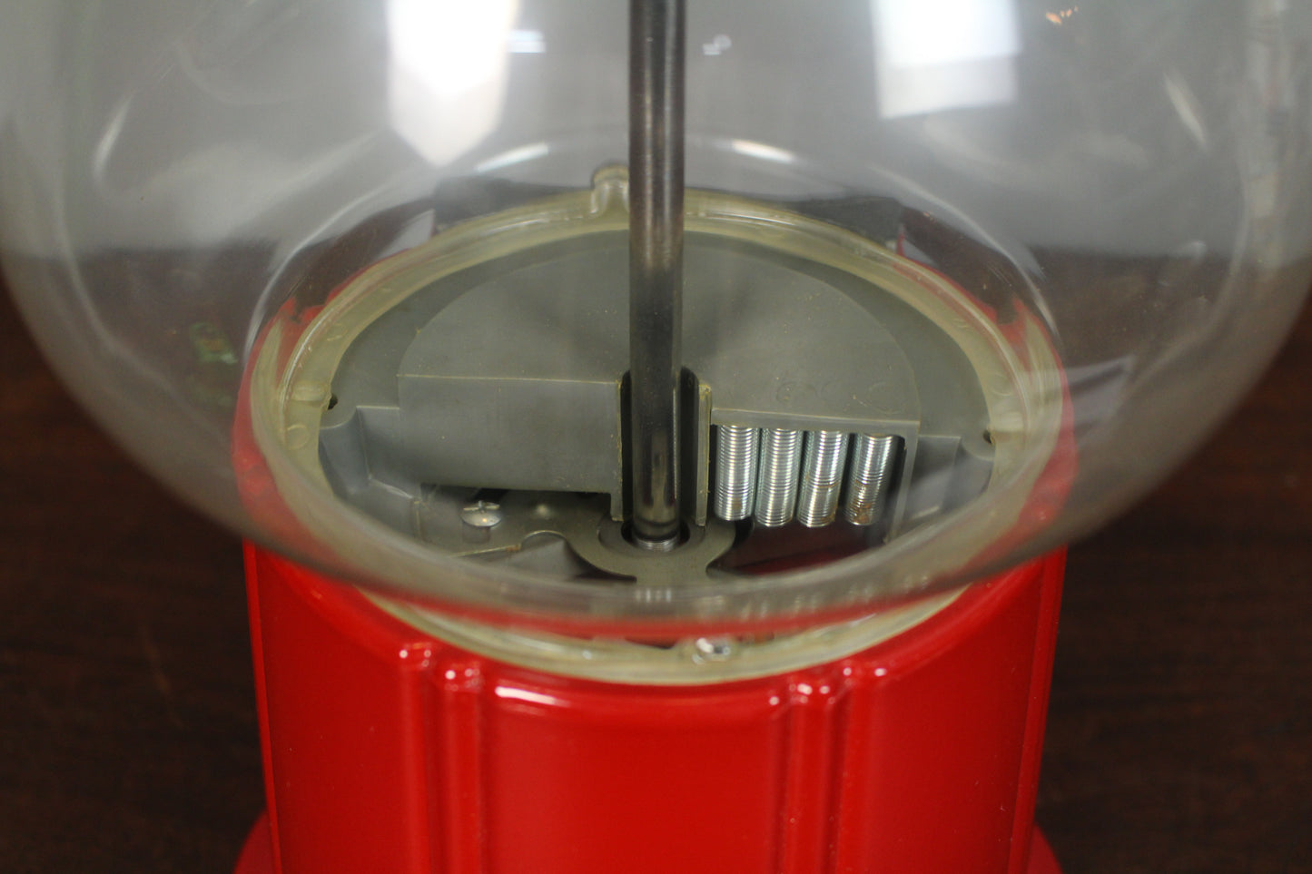 1980s Red Gumball Machine