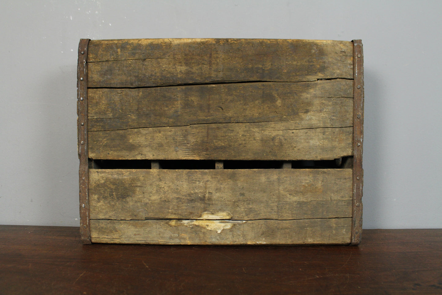 Rustic Wooden Divided Crate