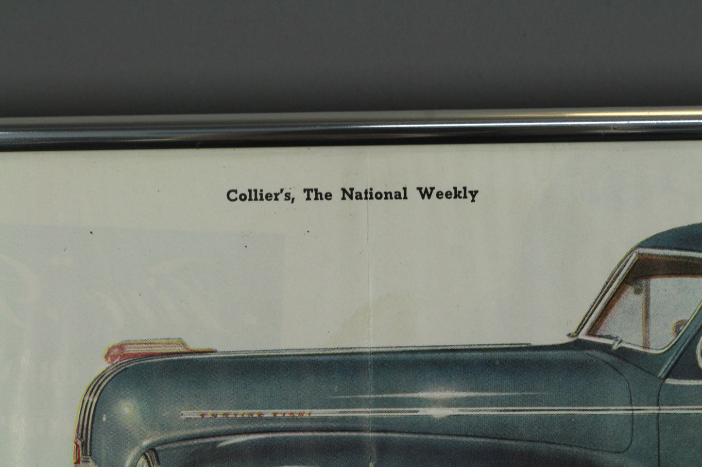 1941 Pontiac Torpedo Framed Ad