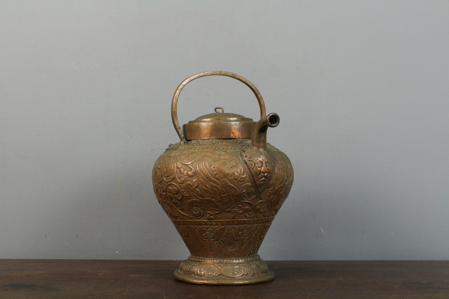Mysterious Antique Copper Pot