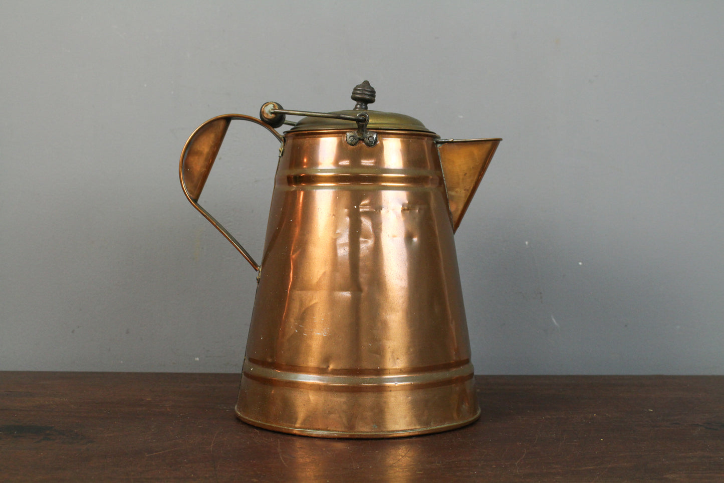 Antique Copper Coffee Pot
