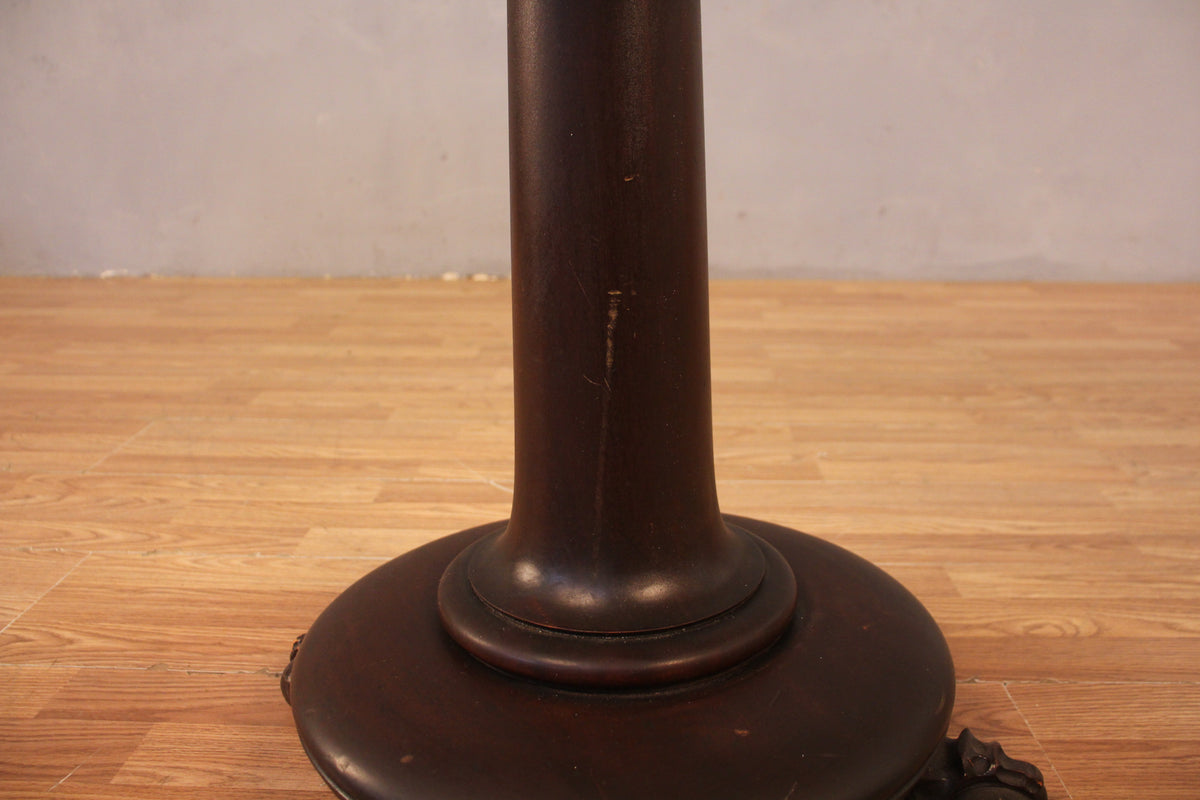 Dark Mahogany Spin-Top Occasional Table - ONLINE ONLY