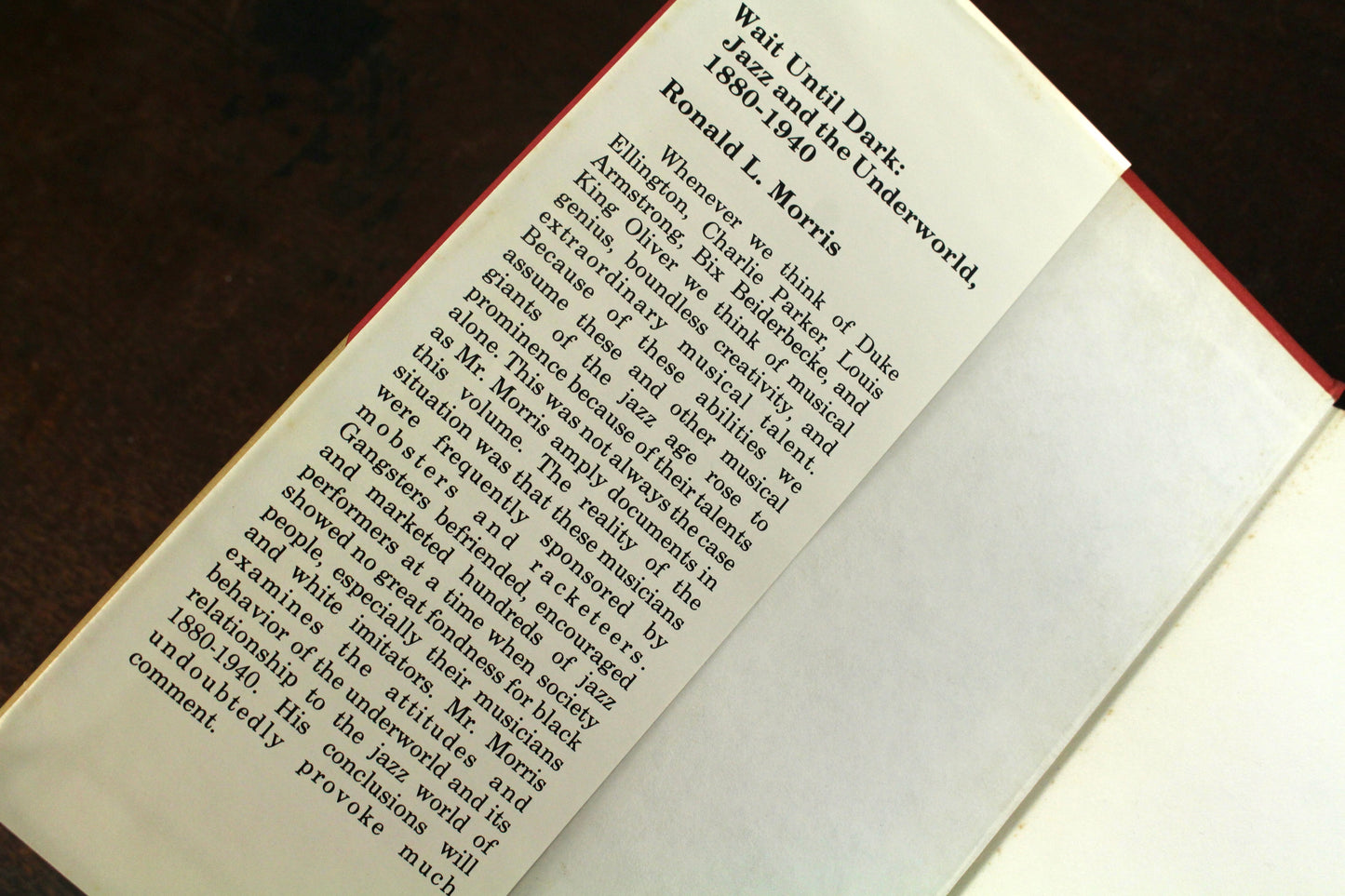 "Wait Until Dark" 1980 Book