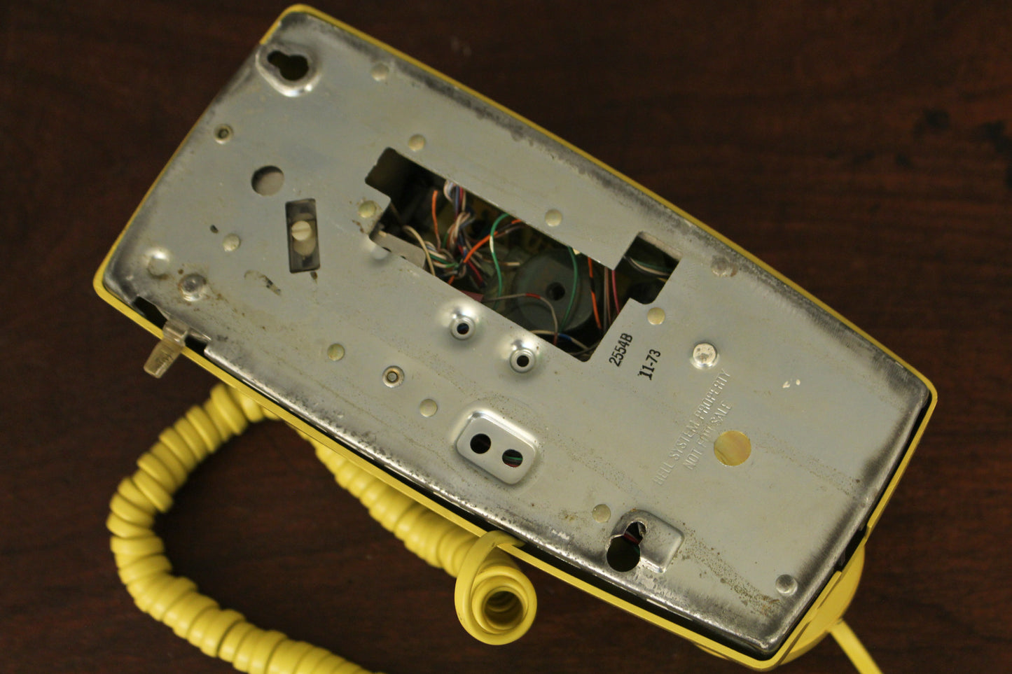 1970s Yellow Western Electric Dial Phone