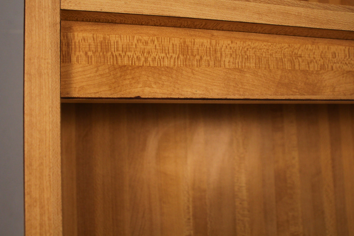 Slim Two-Tone Laminate Wall Unit
