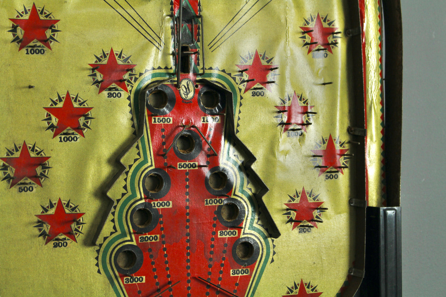 1930s "Kick-Back" Pinball Game