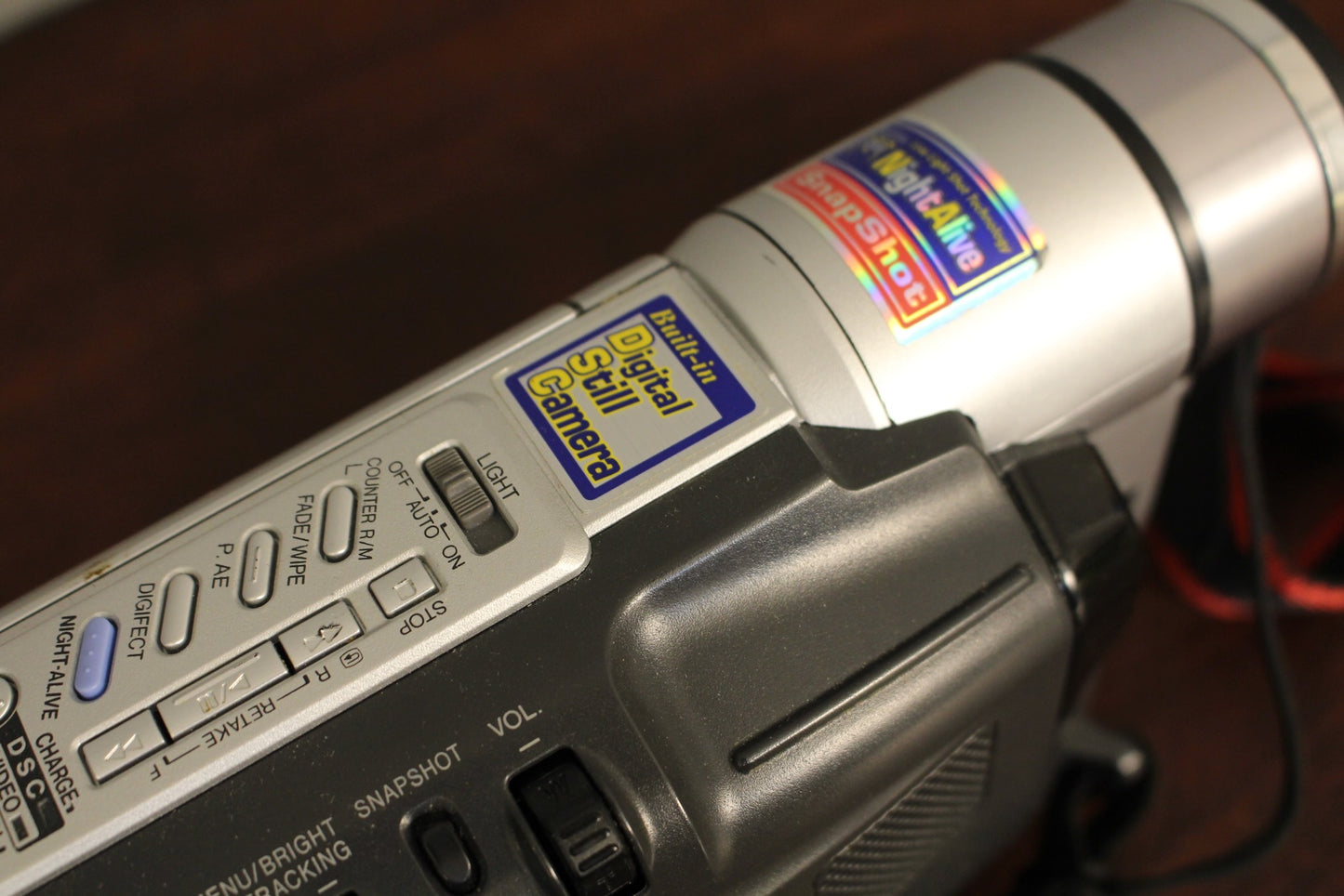 Y2K JVC Camcorder with Case