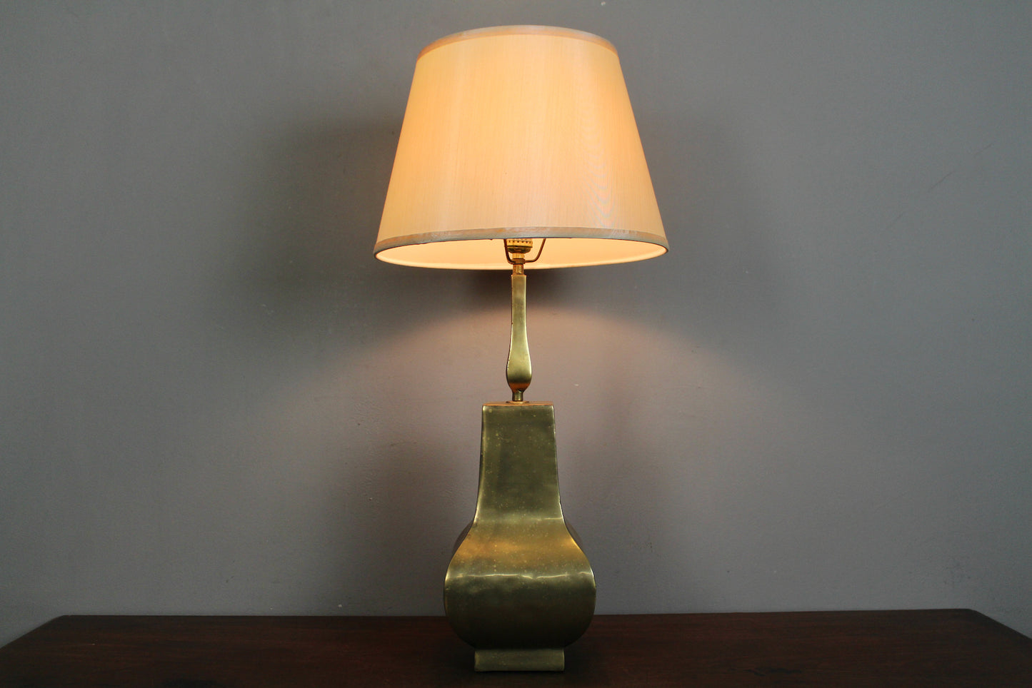 Simple Brass Table Lamp
