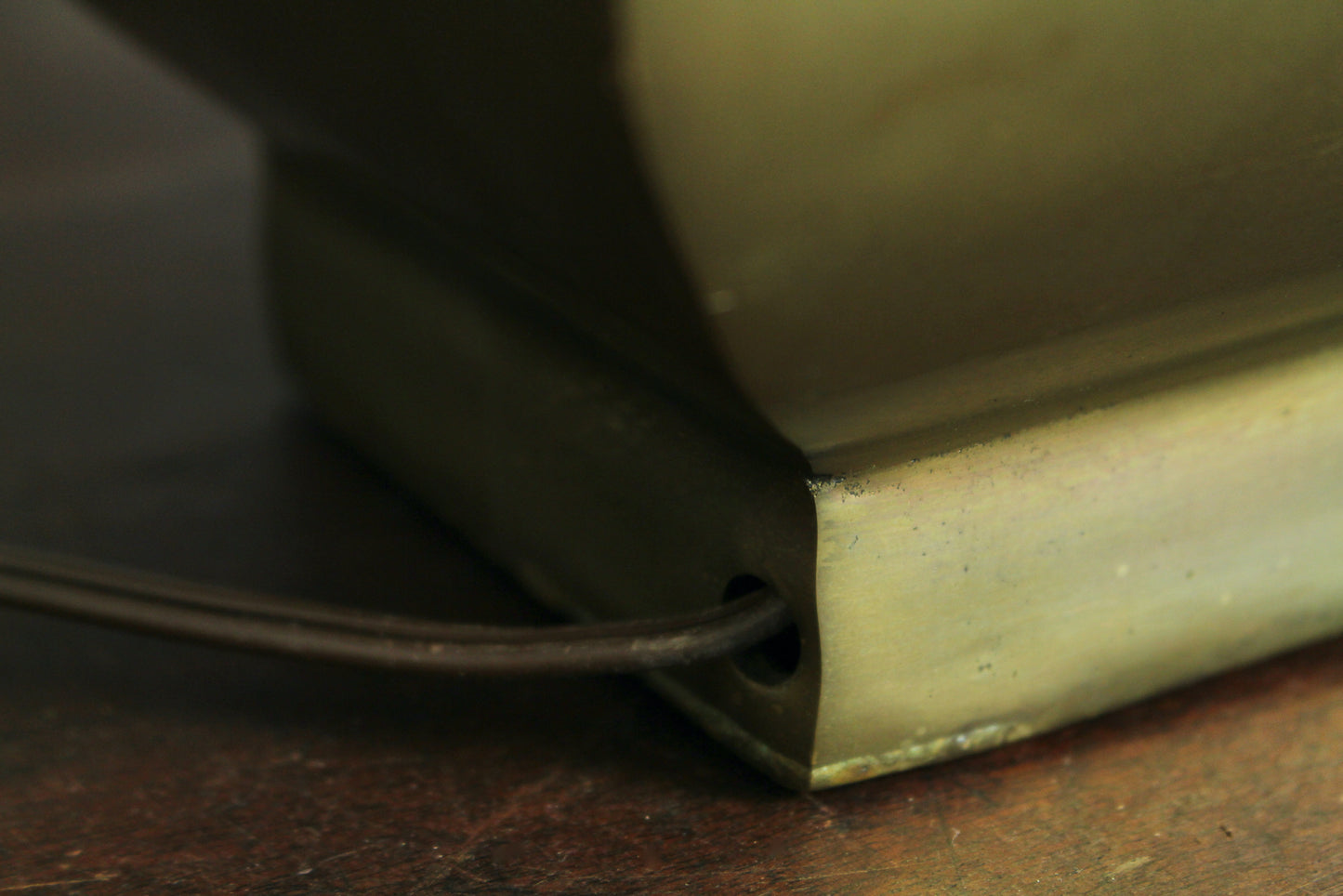 Simple Brass Table Lamp