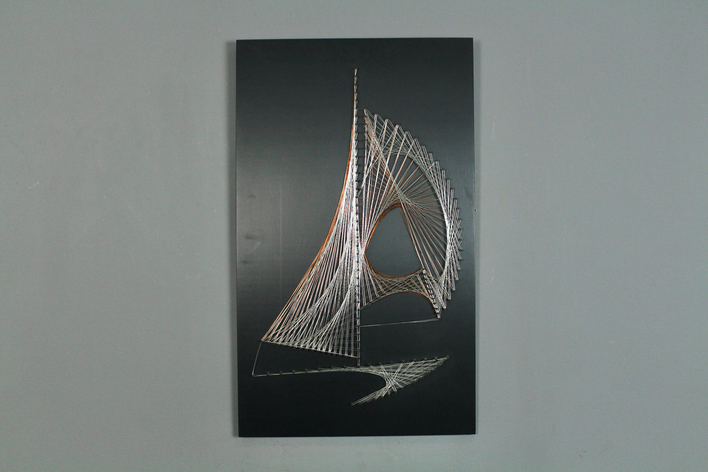 1970s Sailboat Wire Art