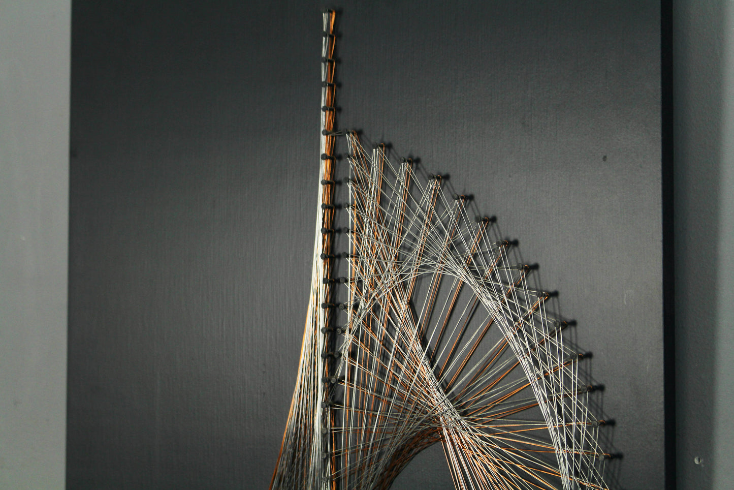 1970s Sailboat Wire Art