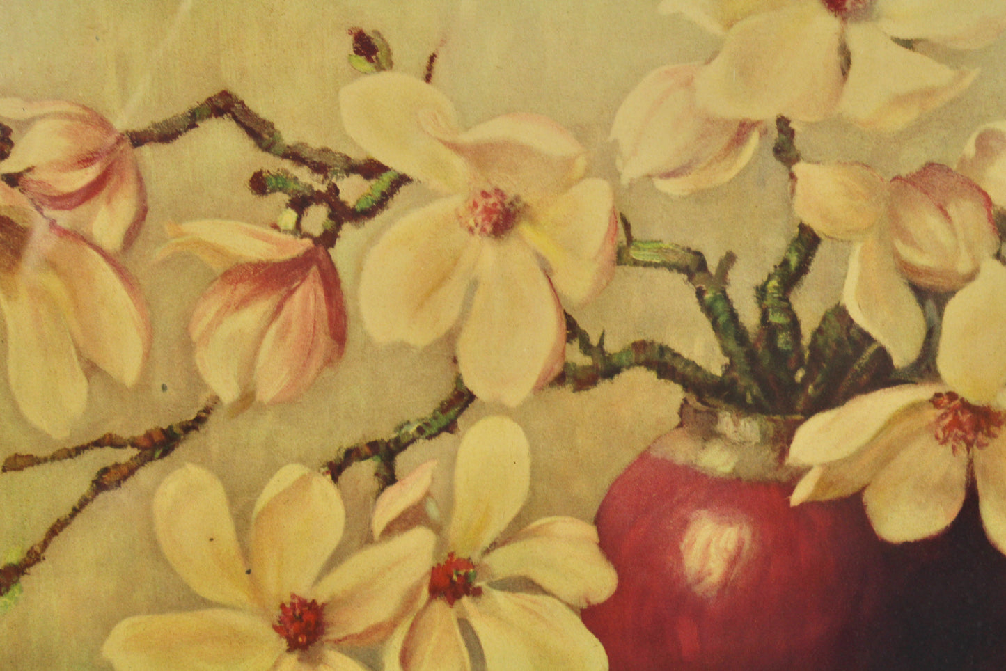"Magnolias In Bloom" Emmanuel Ottema Print