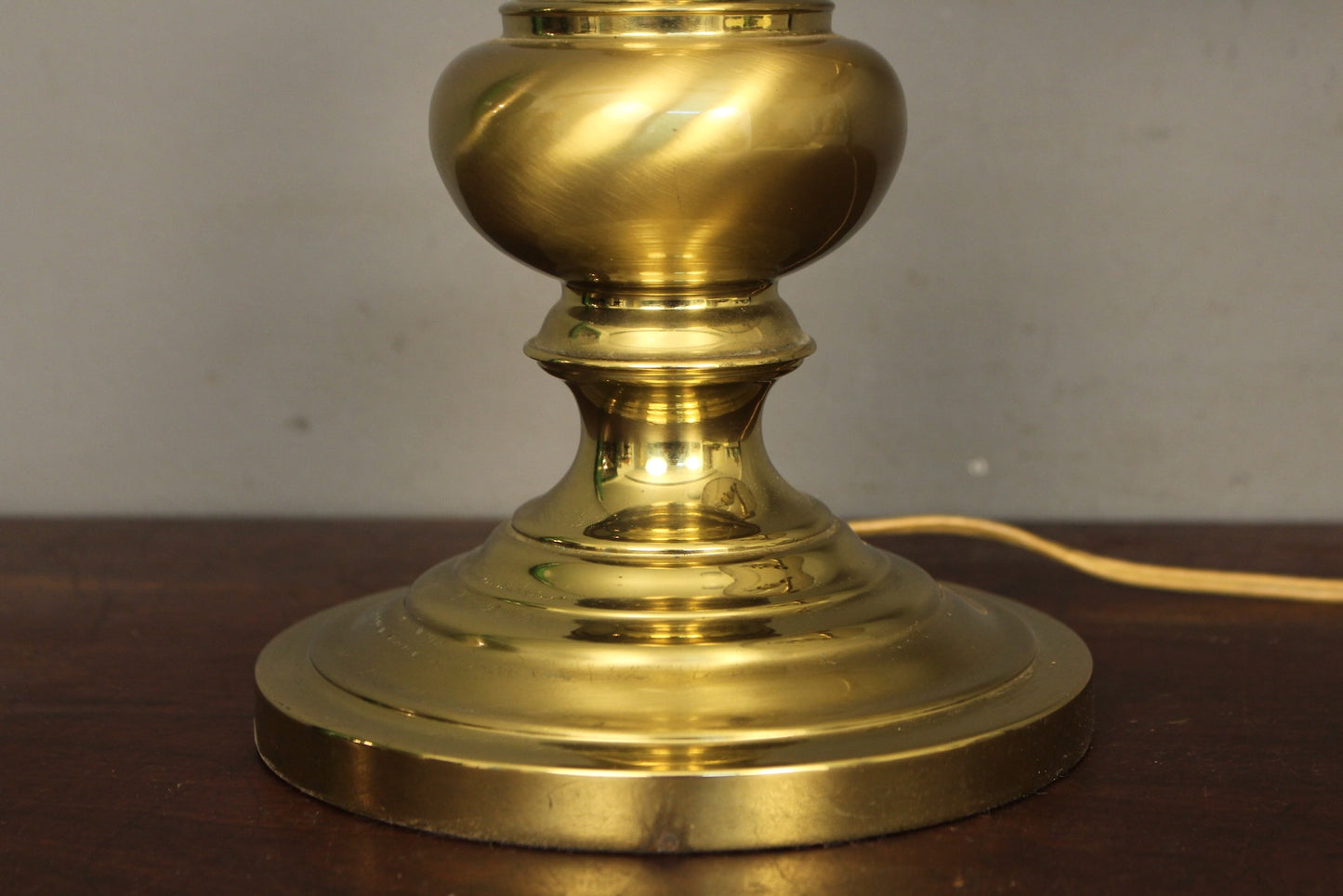 Brass Swing-Arm Table Lamp