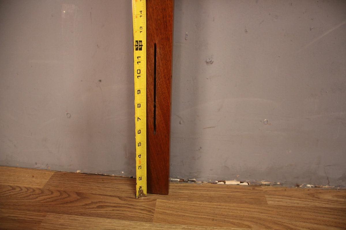 Mid Century Walnut & Cane Full Headboard - ONLINE ONLY