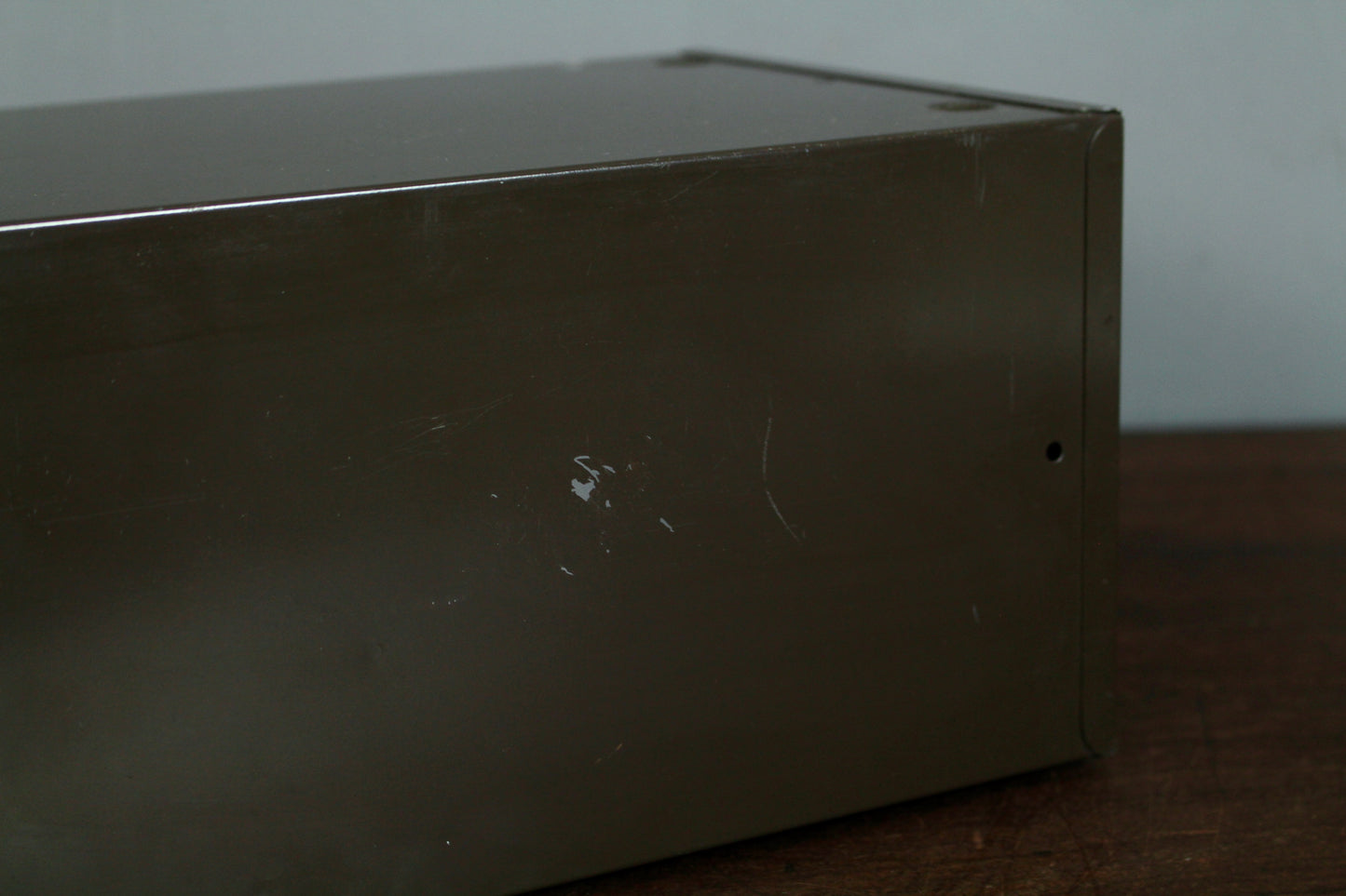 Compact Provincial Glass-Top Coffee Table