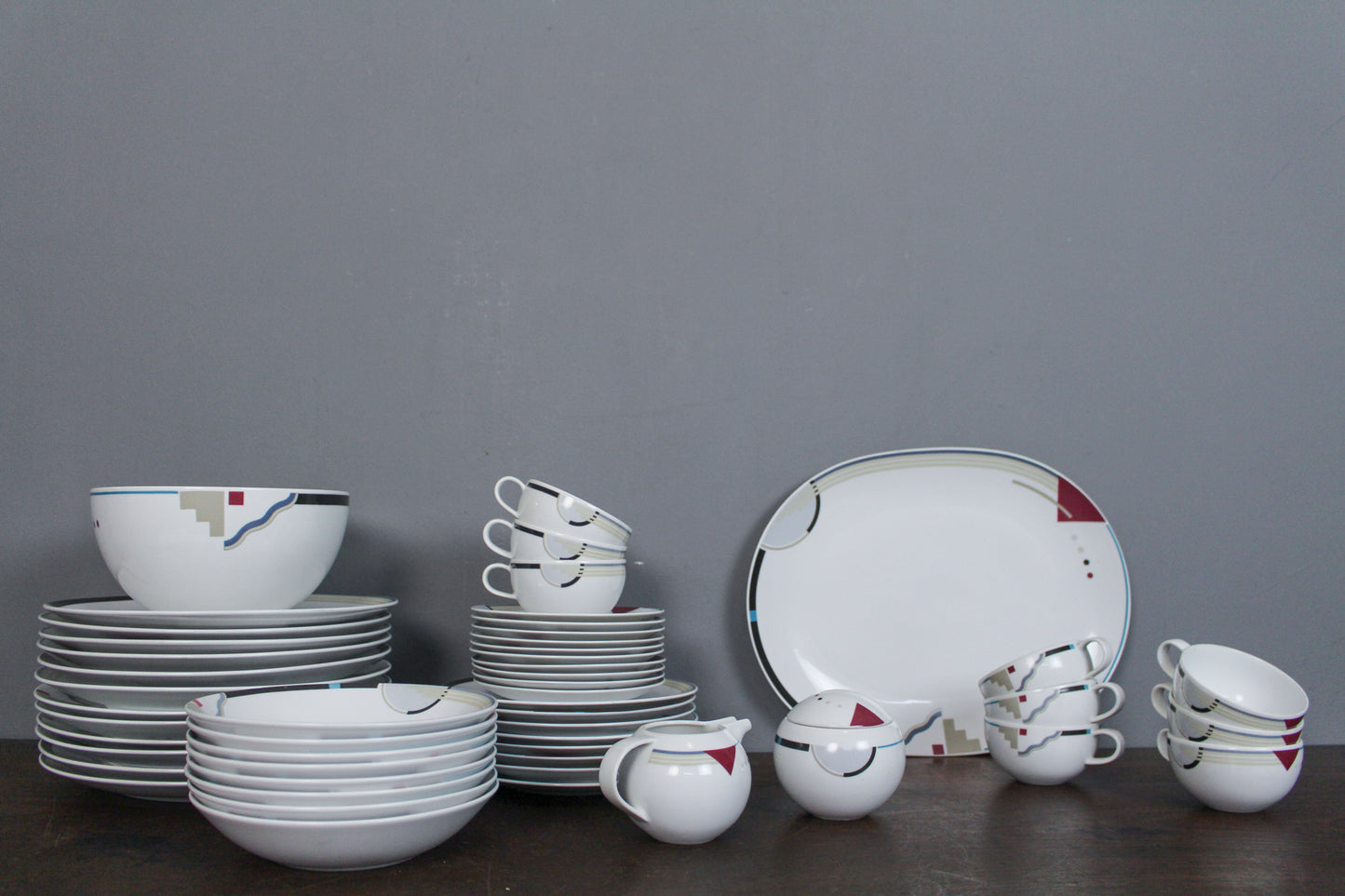 Studio Nova "Attitudes" Postmodern China Set