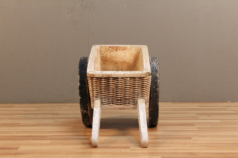 Cement Wheelbarrow Planter - ONLINE ONLY